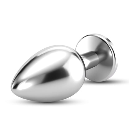 CRUSHIOUS PLUG ANAL JOYA BIJOU NEGRO MEDIANO CON BOLSA ATERCIOPELADA GRATIS