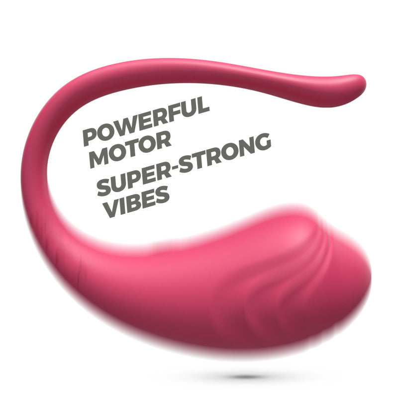 CRUSHIOUS HUEVO VIBRADOR RECARGABLE CON MANDO A DISTANCIA TAMAGO ROSA