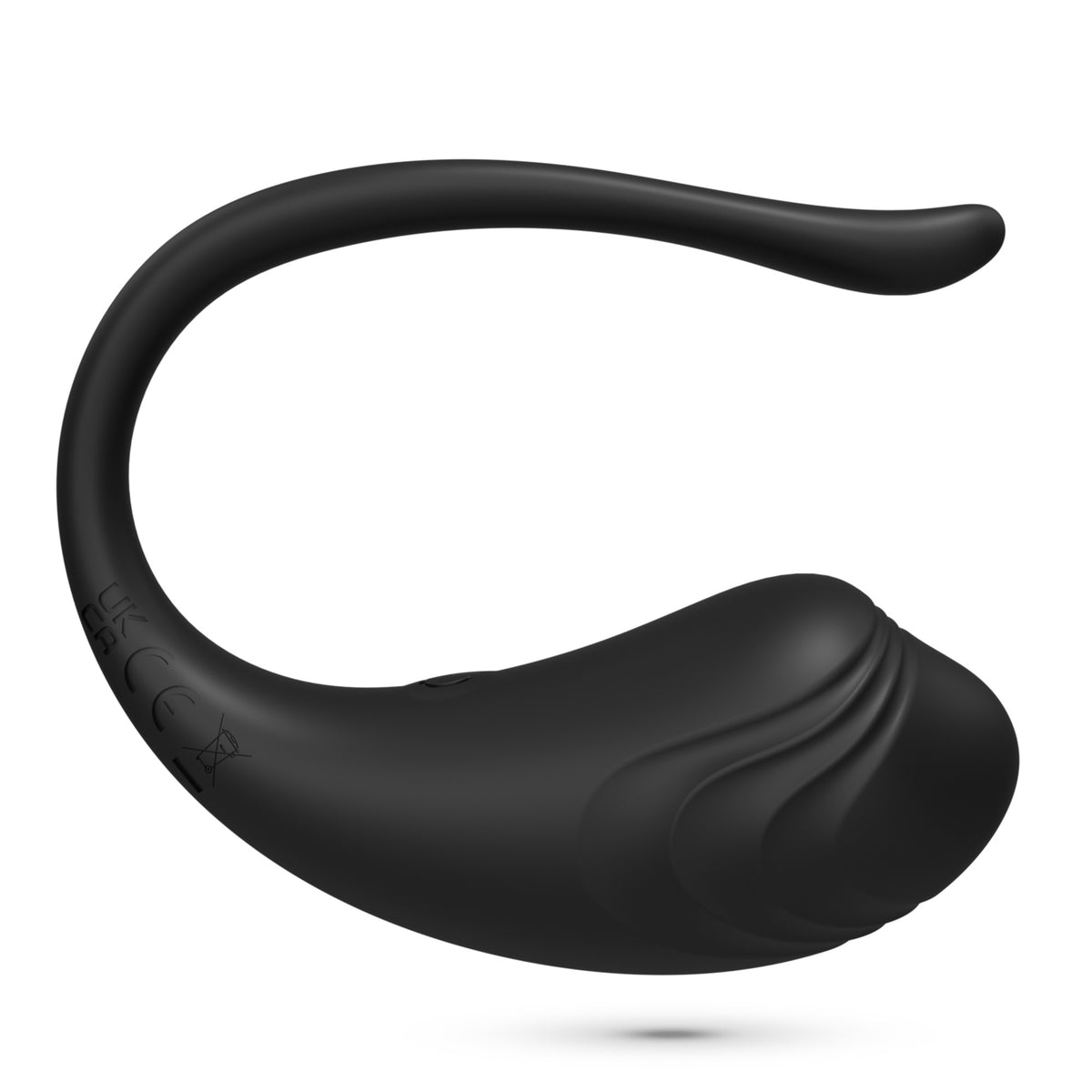 CRUSHIOUS HUEVO VIBRADOR RECARGABLE CON MANDO A DISTANCIA TAMAGO NEGRO