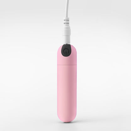 CRUSHIOUS BALA VIBRADORA RECARGABLE IMOAN  ROSA PASTEL