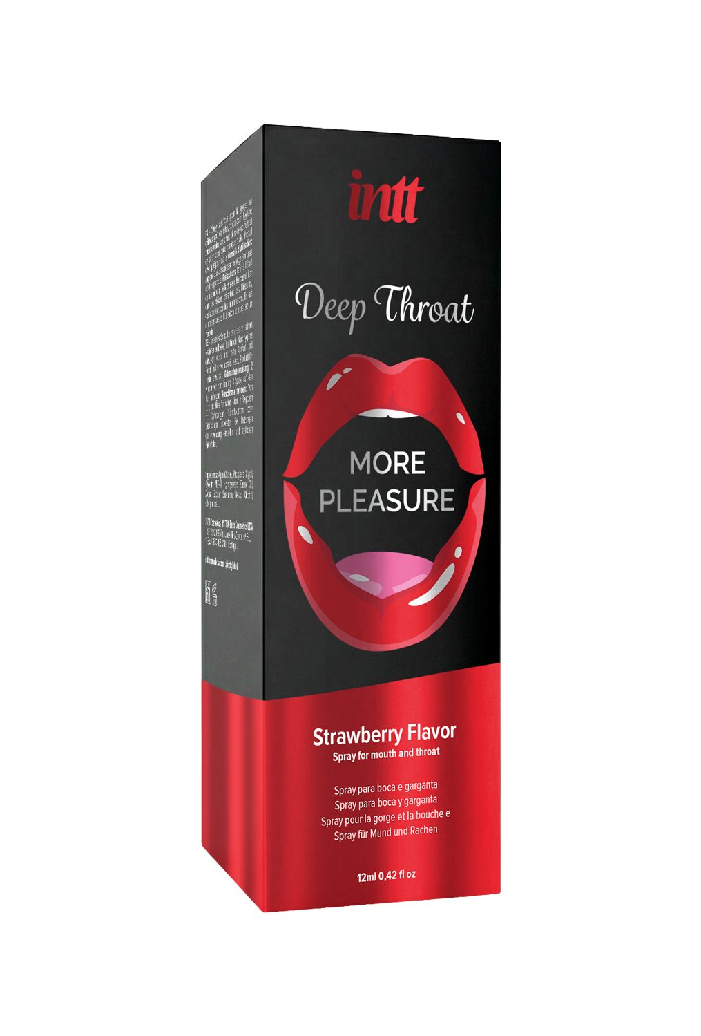 INTT Deep Throat Mouth Spray Strawberry 12 ml