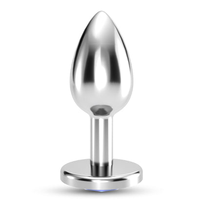 CRUSHIOUS PLUG ANAL JOYA BIJOU AZUL GRANDE CON BOLSA ATERCIOPELADA GRATIS